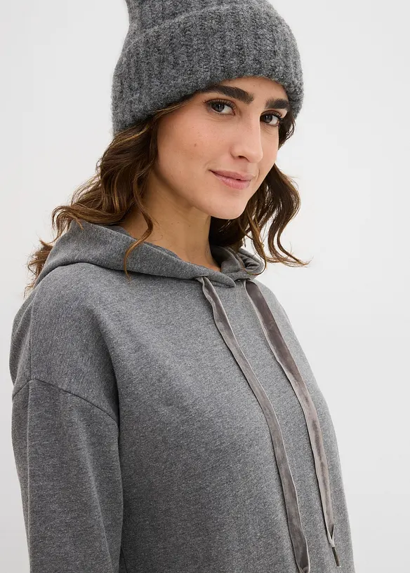 Abito in felpa con cotone biologico, bonprix