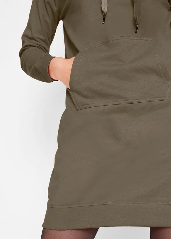 Abito in felpa con cotone biologico, bonprix