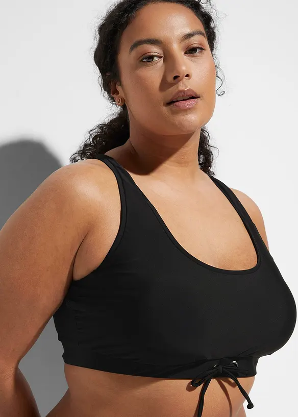 Bikini a bustier sportivo (set 2 pezzi), bonprix