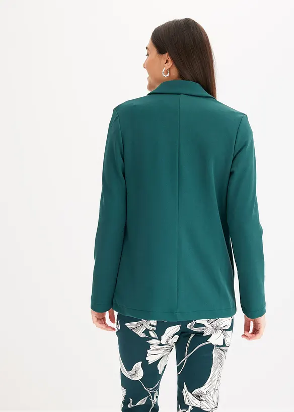 Blazer in jersey cr&ecirc;pe, bonprix
