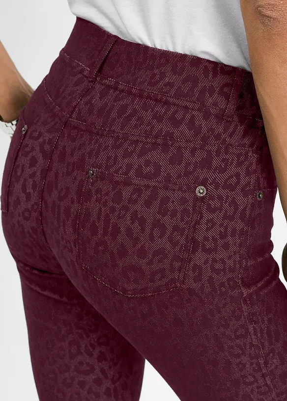 Jeggings leopardati, bonprix