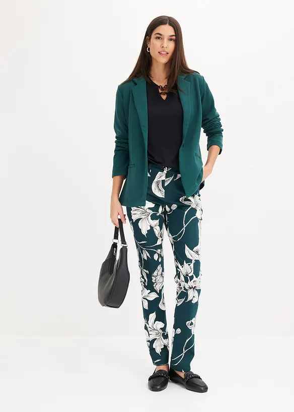 Blazer in jersey cr&ecirc;pe, bonprix