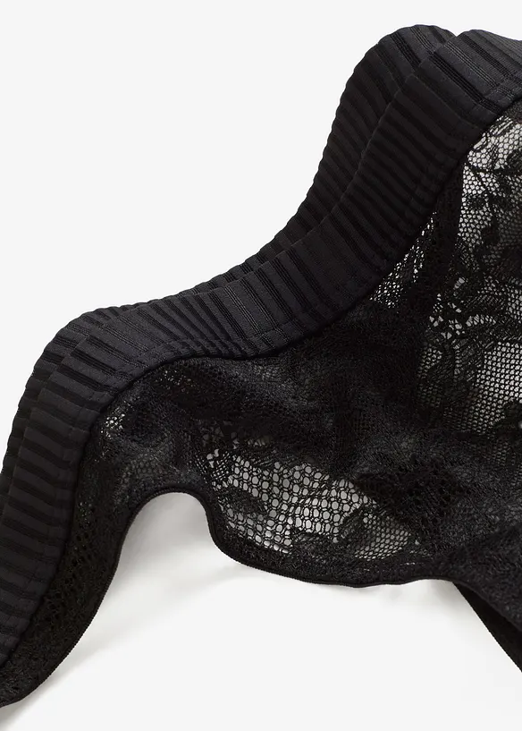 Perizoma con pizzo morbido, bonprix