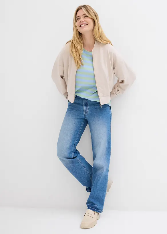 Maxi maglia in puro cotone, bonprix