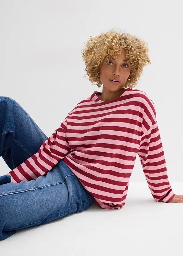 Maxi maglia in puro cotone, bonprix