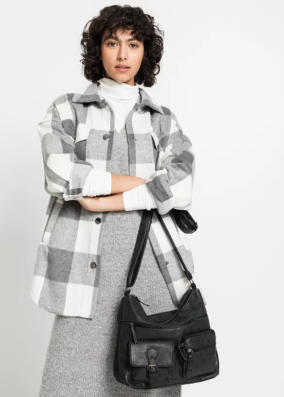 Borsa a tracolla con tasche esterne, bonprix