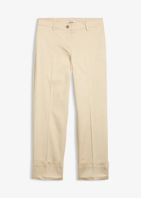 Pantaloni chino in misto cotone, bonprix