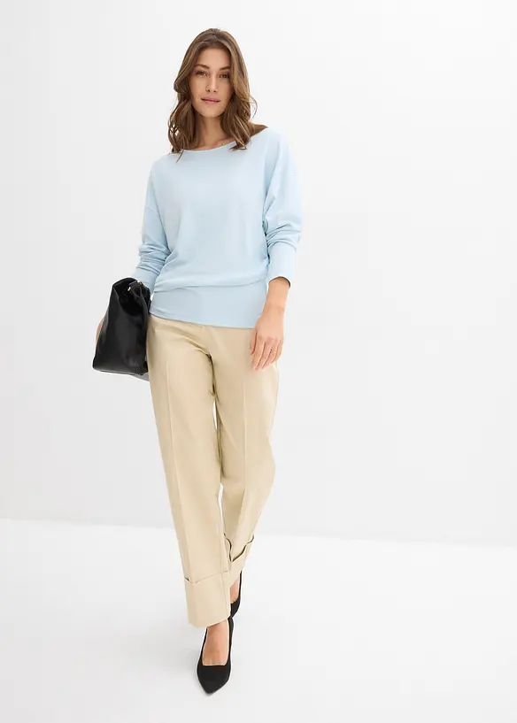 Pantaloni chino in misto cotone, bonprix