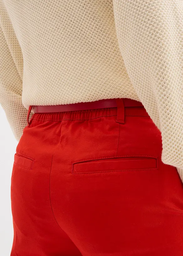 Pantaloni chino in misto cotone, bonprix