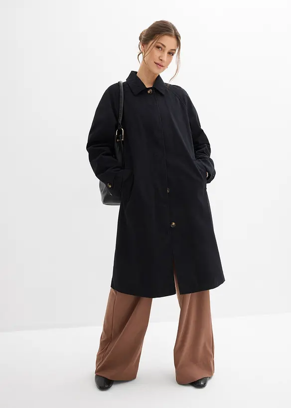 Trench con abbottonatura, bonprix