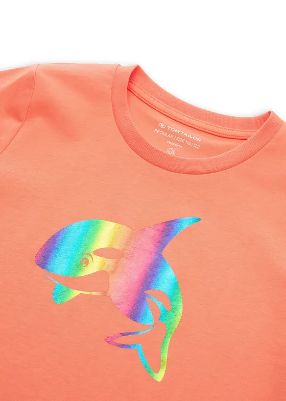 T-shirt Tom Tailor con cotone biologico (pacco da 2), Tom Tailor