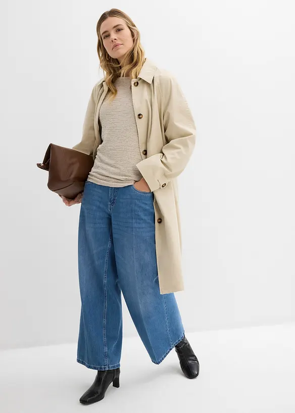 Maglia in morbido misto viscosa, bonprix