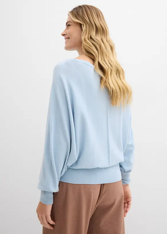 Maglione con maniche a pipistrello, bonprix