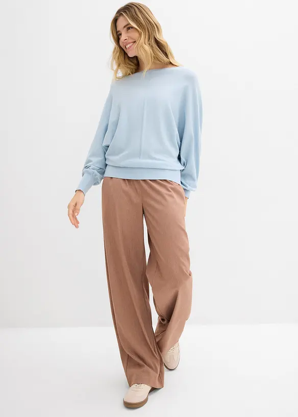 Maglione con maniche a pipistrello, bonprix