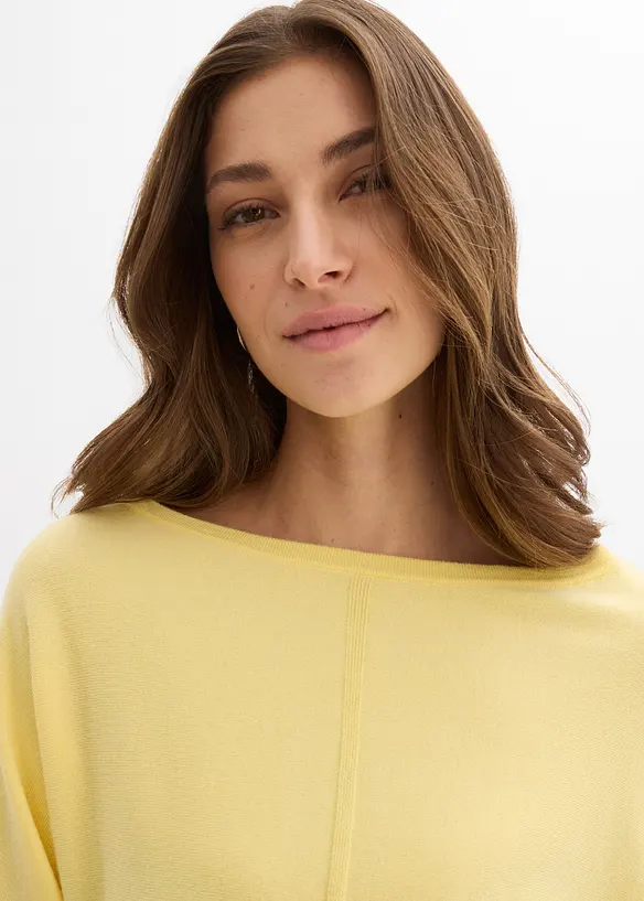 Maglione con maniche a pipistrello, bonprix