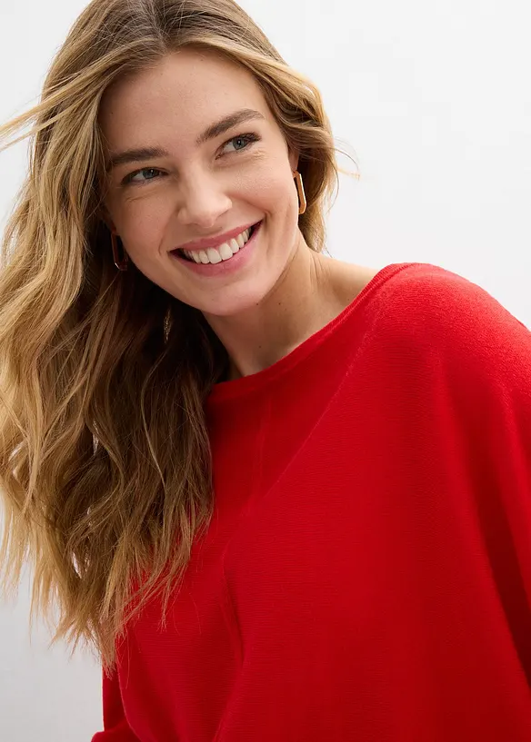 Maglione con maniche a pipistrello, bonprix