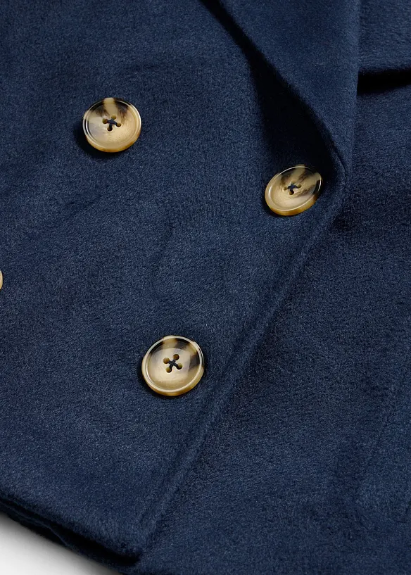 Giacca corta oversize in simil lana, bonprix