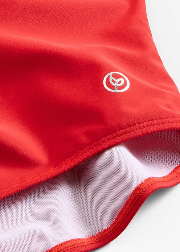 Costume intero con effetto modellante medio e scollatura a V, bonprix