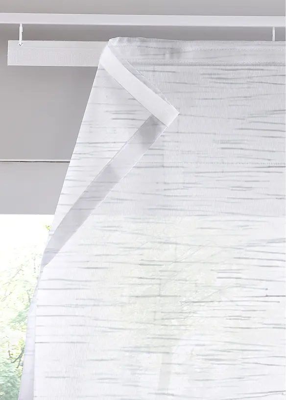 Tenda a pannello effetto lino (pacco da 1), bonprix