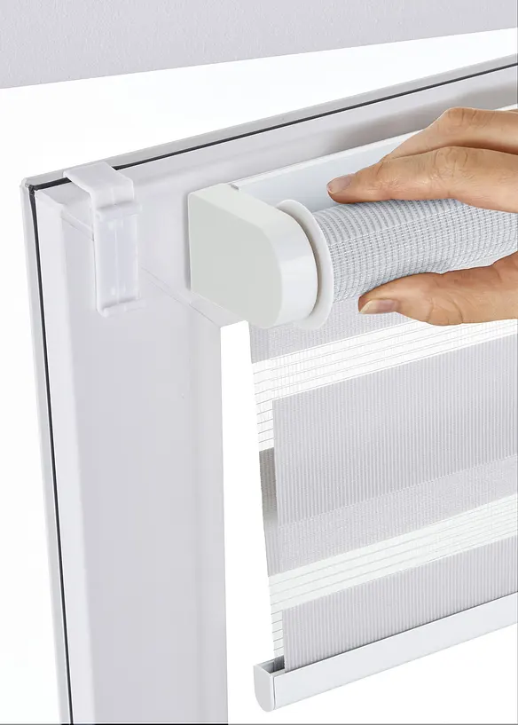 Tenda a rullo doppia senza cordicella, bonprix