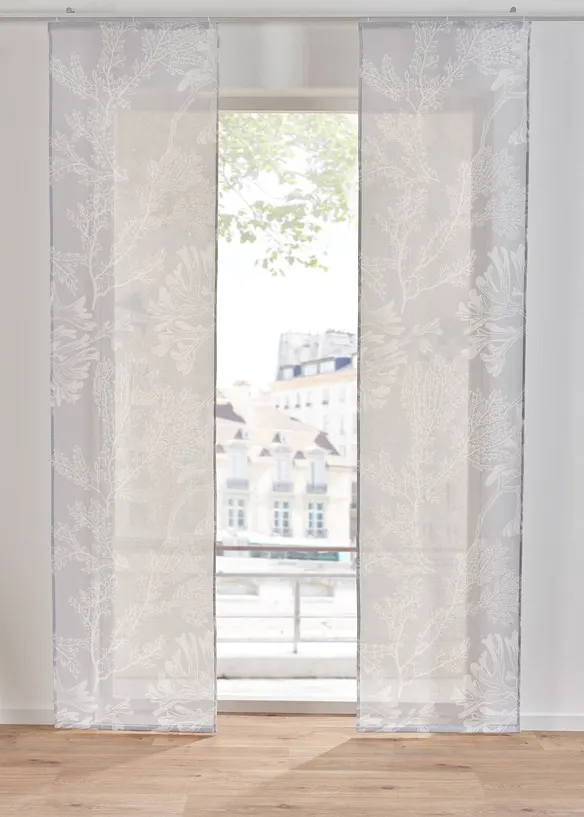 Tenda a pannello con stampa floreale (pacco da 1), bonprix