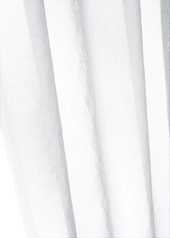 Tenda trasparente finemente strutturata, anche extra lunga (pacco da 1), bonprix