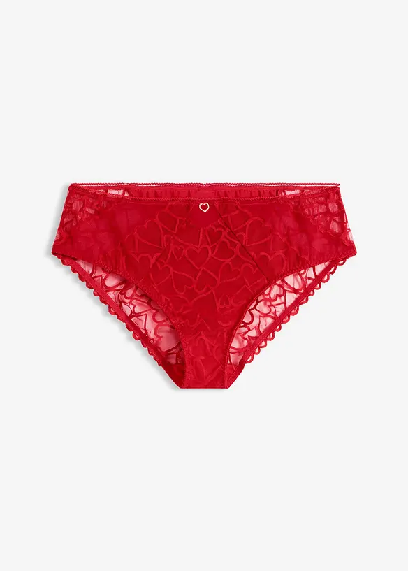 Slip alto con pizzo delicato, bonprix