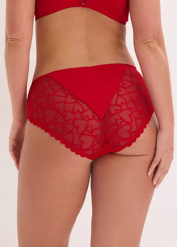 Slip alto con pizzo delicato, bonprix