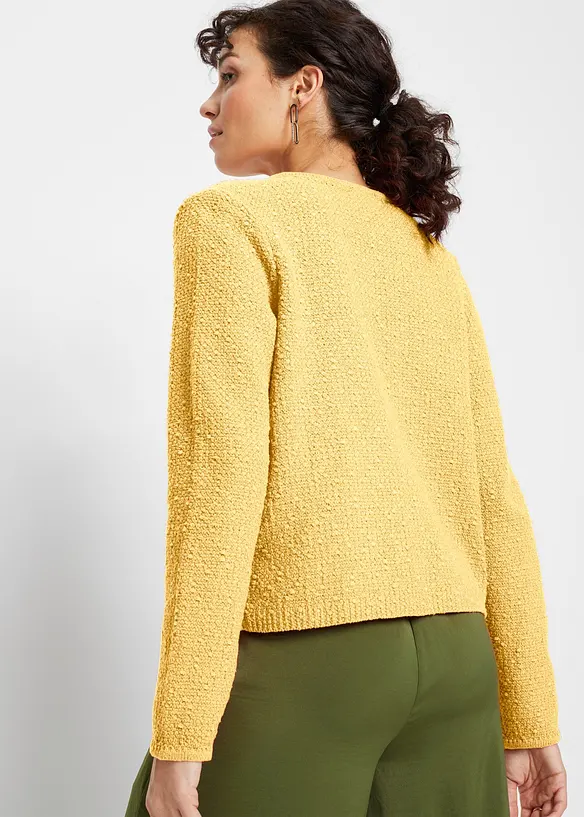 Cardigan in boucl&eacute;, bonprix
