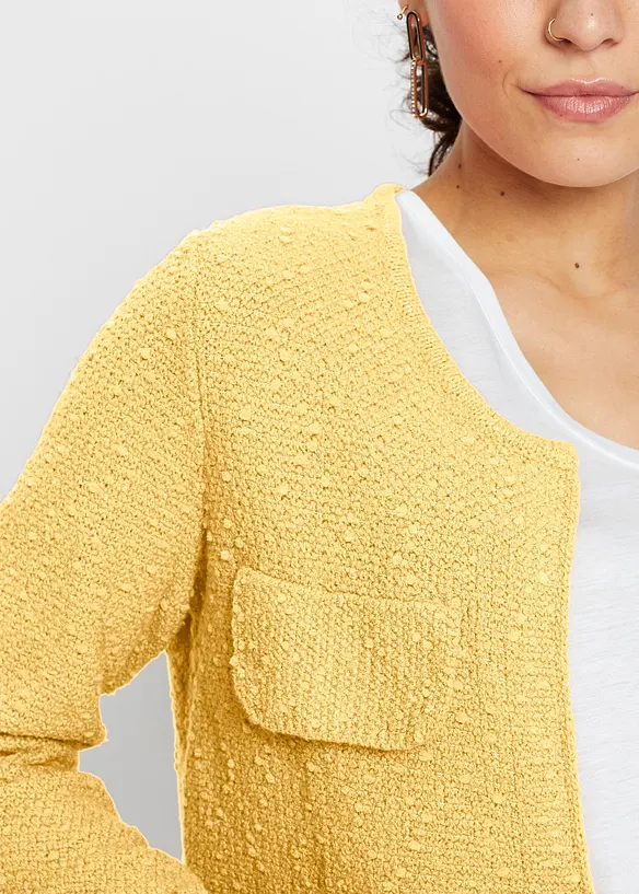 Cardigan in boucl&eacute;, bonprix