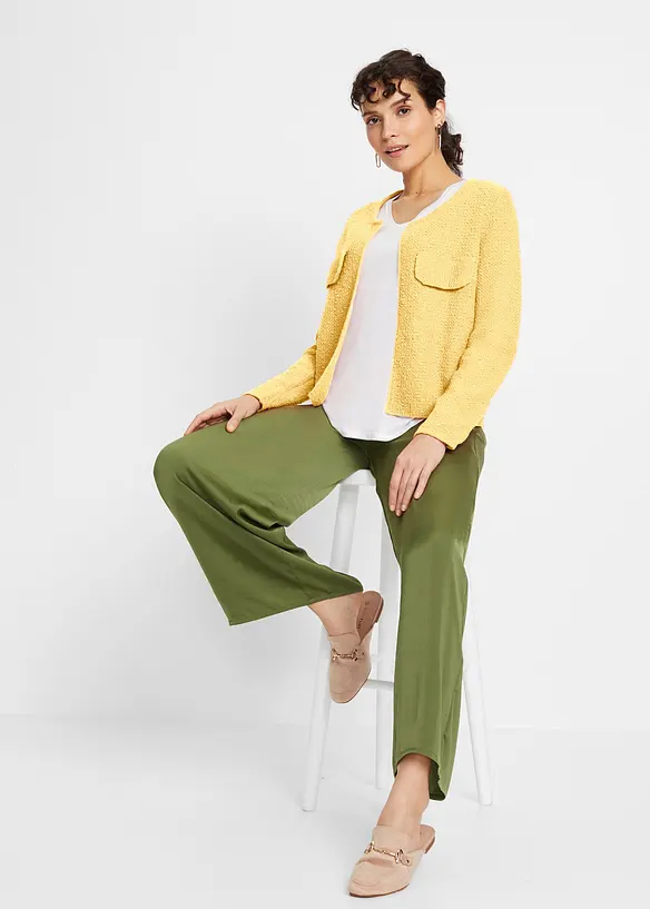 Cardigan in boucl&eacute;, bonprix