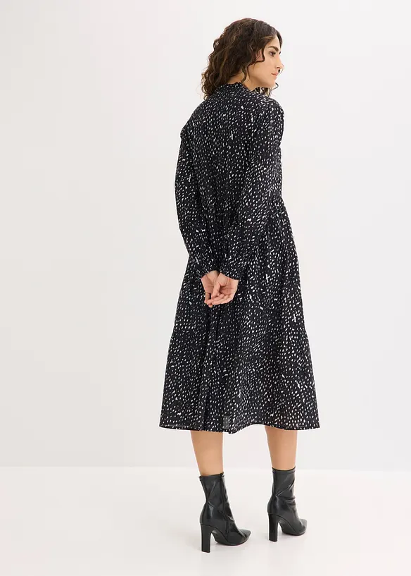 Abito midi in puro cotone, bonprix