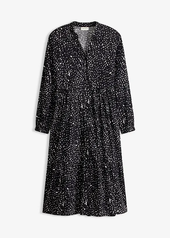 Abito midi in puro cotone, bonprix