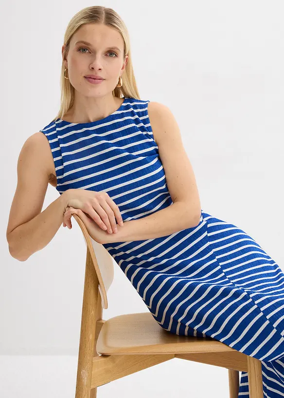 Abito lungo con fondo asimmetrico, bonprix