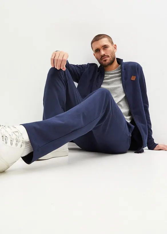 Tuta sportiva in puro cotone biologico (set 2 pezzi), bonprix