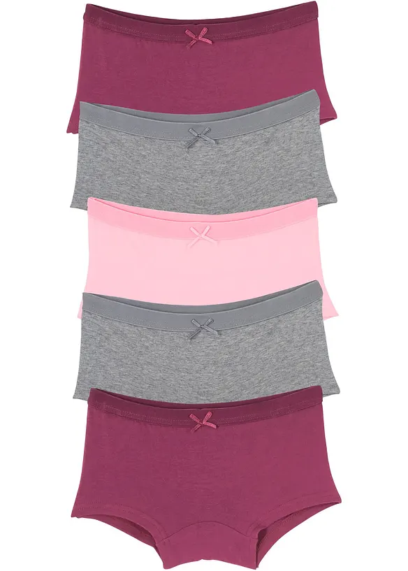 Panty con morbido cotone (pacco da 5), bonprix