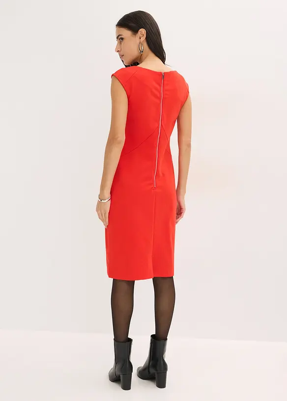 Abito a tubino in punto di Roma, bonprix