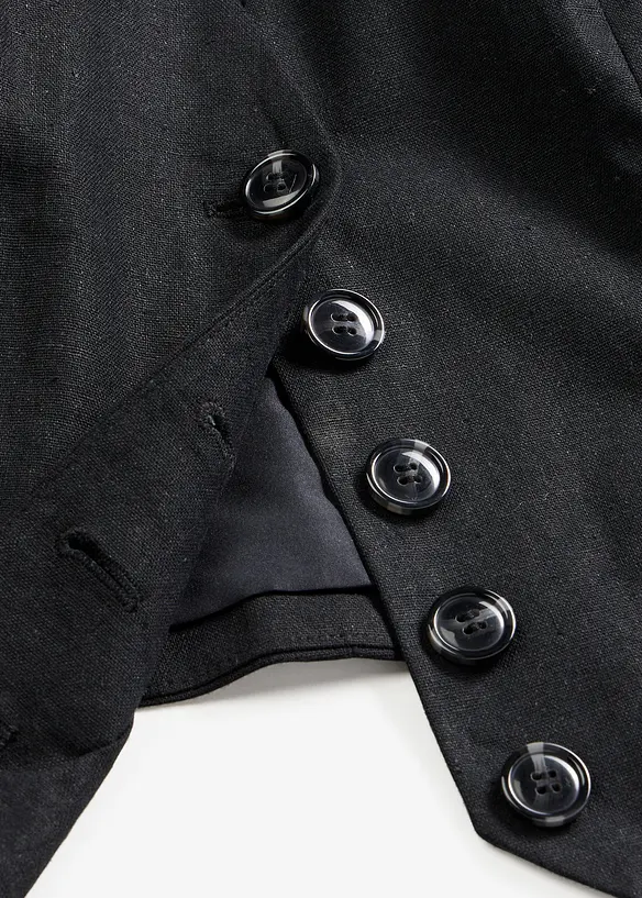 Gilet in misto viscosa fluente, bonprix