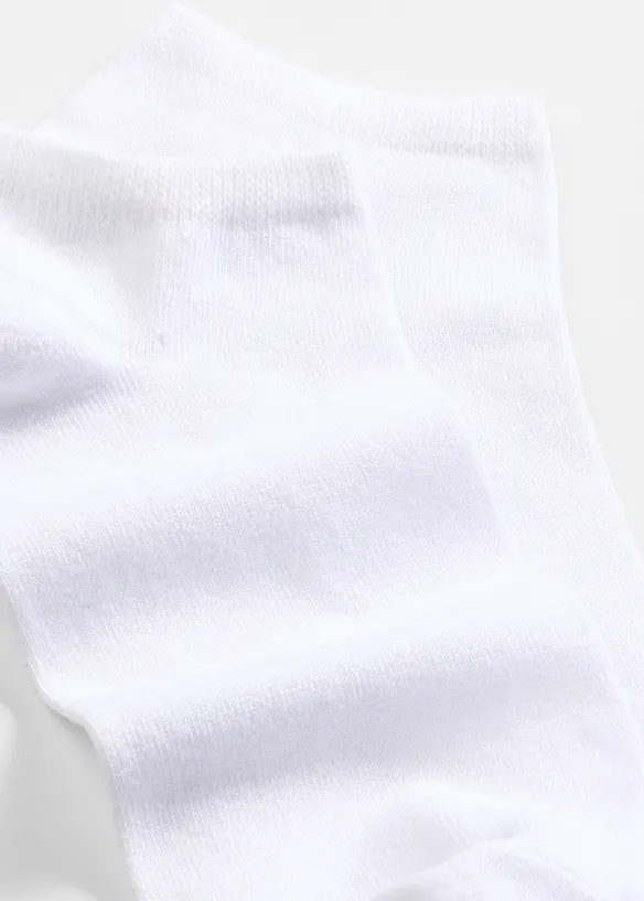 Calzini per sneakers con cotone biologico (pacco da 8 paia), bonprix