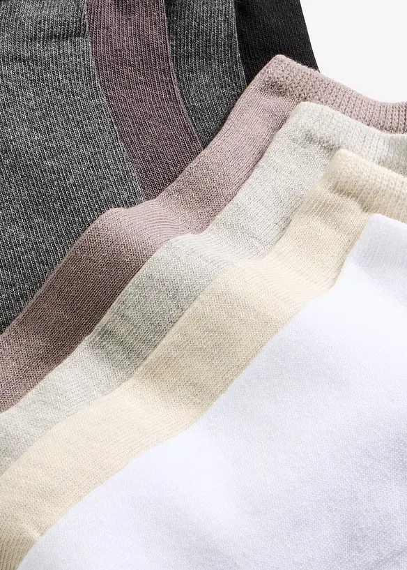 Calzini per sneakers con cotone biologico (pacco da 20 paia), bonprix