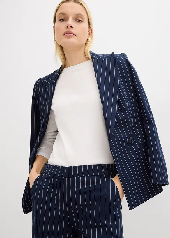 Pantaloni da completo a righe, bonprix