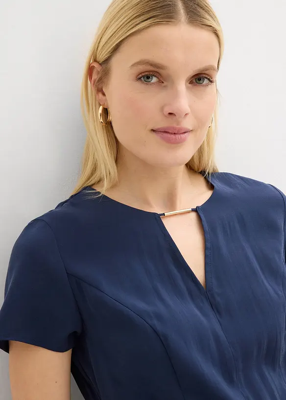 Abito in misto viscosa fine, bonprix