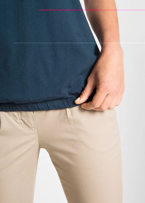 Maglia in cotone a maniche corte, bonprix