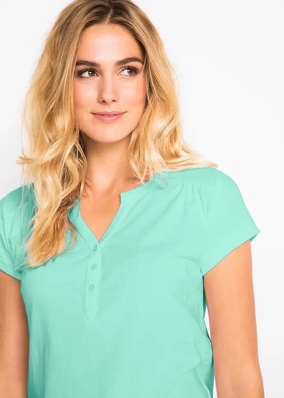 Maglia in cotone a maniche corte, bonprix
