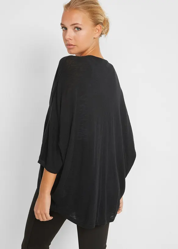 Cardigan in filato fine di puro cotone, bonprix