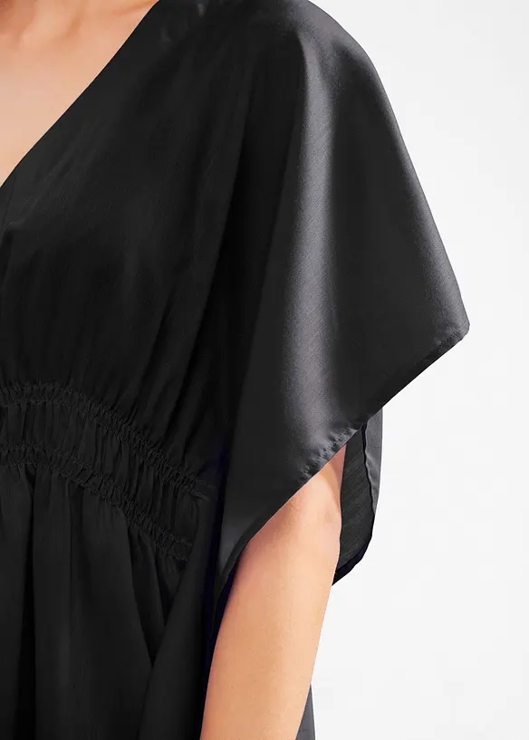 Tunica copricostume trasparente con scollo a V, bonprix