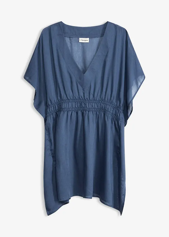 Tunica copricostume trasparente con scollo a V, bonprix