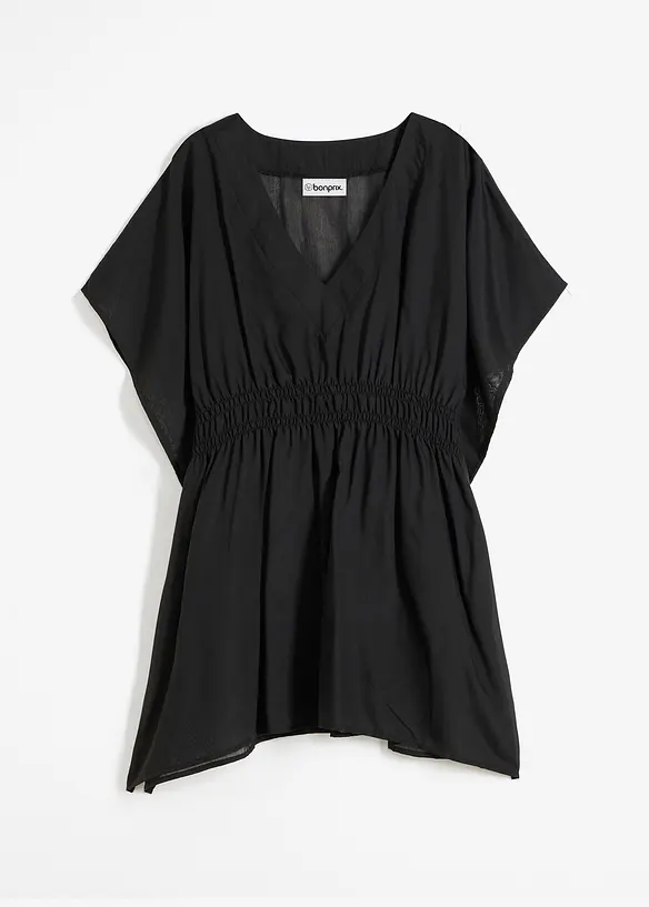 Tunica copricostume trasparente con scollo a V, bonprix