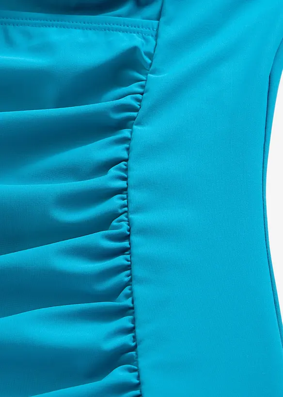 Costume intero con dettaglio incrociato ed effetto modellante medio, bonprix