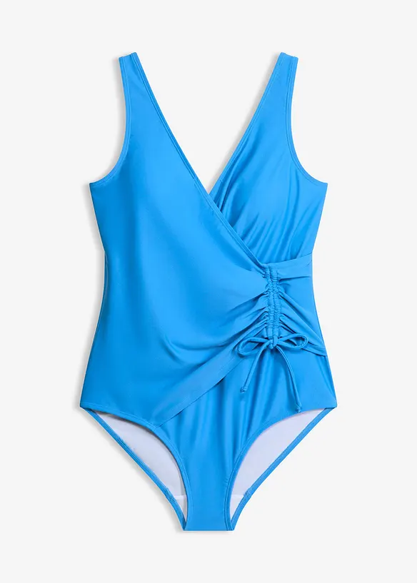 Costume intero con arricciatura ed effetto modellante leggero, bonprix